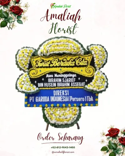 Papan Bunga Duka di Pendem